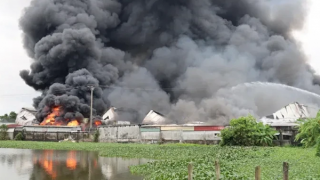 Hải Phòng: Cháy nhà xưởng rộng hơn 1.200m2 tại Công ty sản xuất giày