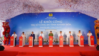 Bộ Trưởng Lương Tam Quang dự Lễ khởi công xây dựng trụ sở Công an tỉnh Khánh Hòa