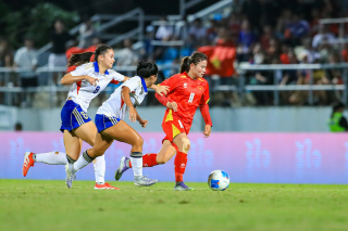 Thiếu may mắn, ĐT bóng đá nữ Việt Nam giành Huy chương Bạc