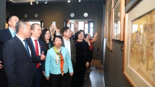 Khai mạc triển lãm đặc biệt, tôn vinh danh hoạ, liệt sĩ Tô Ngọc Vân