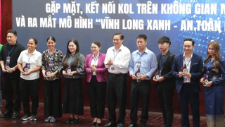 Gặp mặt KOL và ra mắt mô hình “Vĩnh Long xanh - An toàn niềm tin số”