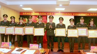 Hoàn thành nhiều nhiệm vụ lớn, đột xuất về công tác kiểm tra, giám sát trong CAND