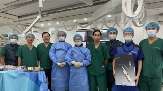 Bệnh viện 30-4 triển khai thành công kỹ thuật khoan mảng xơ vữa mạch vành bằng hệ thống RotaPro