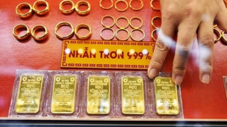 Giá vàng tăng 500.000đ/lượng