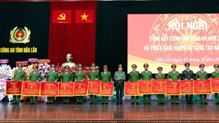 Công an tỉnh Đắk Lắk kéo giảm 32,94% tội phạm trong năm 2025