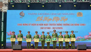 Trường Cao đẳng CSND I tổ chức nhiều hoạt động sôi nổi chào mừng kỷ niệm 60 năm ngày truyền thống