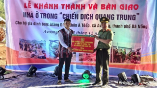 Công an Đà Nẵng bàn giao căn nhà đầu tiên trong Chiến dịch Quang Trung
