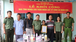 Khởi công xây Nhà tình nghĩa tặng thân nhân Liệt sĩ CAND