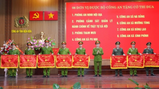 Công an tỉnh Điện Biên: Chủ động, đột phá, hiệu quả