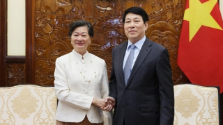 State President bids farewell to Cambodian Ambassador