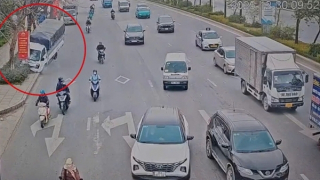 Camera AI làm rõ nguyên nhân tai nạn xe tải ở Hà Nội