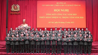 Cục Khoa học, chiến lược và lịch sử Công an phải trở thành “con chim đầu đàn” trong nghiên cứu khoa học