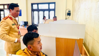 Tổ chức sát hạch lái xe miễn phí cho học viên là người đồng bào dân tộc thiểu số