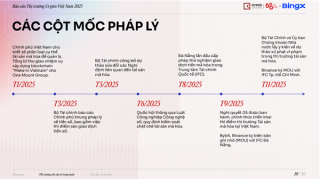 Việt Nam tiếp tục nằm trong nhóm quốc gia tiếp nhận crypto hàng đầu khu vực