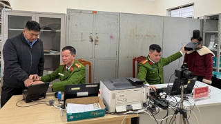 Công an Sơn La duy trì thu nhận căn cước trong kỳ nghỉ Tết Dương lịch