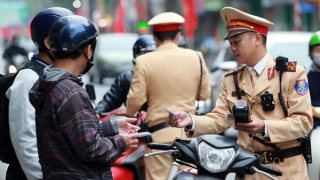 Xử lý 3.472 trường hợp vi phạm nồng độ cồn trong ngày nghỉ thứ 3 dịp Tết Dương lịch