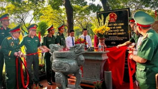 Khánh thành Bia tưởng niệm cán bộ, chiến sĩ Biệt động Sài Gòn – Gia Định