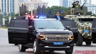 Ngắm dàn phương tiện đặc chủng của CAND sẵn sàng xuất quân bảo vệ Đại hội Đảng