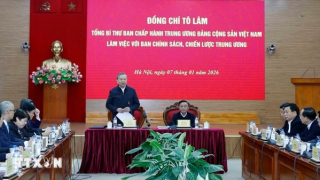 Tổng Bí thư Tô Lâm: Khơi dậy khát vọng cống hiến, vươn lên của dân tộc bằng tri thức và sáng tạo