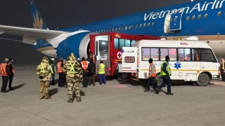 Máy bay của Vietnam Airlines hạ cánh khẩn cấp tại Ấn Độ để cứu hành khách