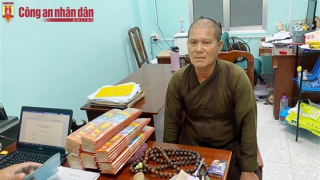 Giả danh nhà sư đi bán nhang, kêu gọi từ thiện để trục lợi