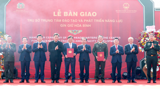 Bộ Công an tiếp nhận trụ sở Trung tâm Đào tạo và Phát triển năng lực gìn giữ hòa bình