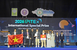 Đoàn học sinh Việt Nam đạt thành tích ấn tượng tại Cuộc thi IPITEx 2026