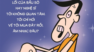 Phỏng vấn cánh gà sân khấu