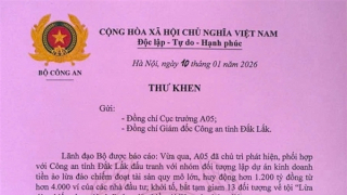 Lãnh đạo Bộ Công an gửi thư khen hai đơn vị phá vụ án "vẽ" dự án tiền ảo, chiếm đoạt ngàn tỷ đồng
