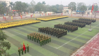 Hoàn thành huấn luyện đầu khoá cho 462 học viên văn bằng 2 các học viện, trường CAND