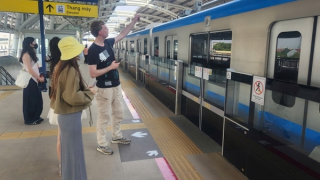 Hơn 19,4 triệu lượt hành khách đi metro số 1 sau hơn một năm vận hành