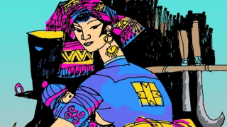 Bão tan trên bản Má Lầu