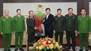 Bí thư Thành ủy Hà Nội làm việc với Đảng ủy Công an TP Hà Nội