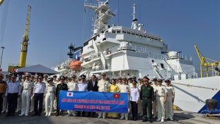 Tàu Lực lượng Bảo vệ bờ biển Nhật Bản thăm hữu nghị Đà Nẵng