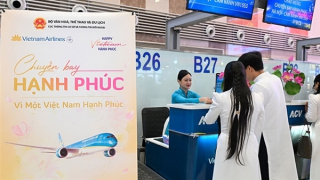 Vietnam Airlines lan tỏa thông điệp “Việt Nam hạnh phúc” từ bầu trời