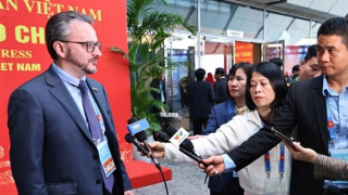 Nhà báo kiều bào, quốc tế đồng hành lan toả thông tin về Đại hội XIV của Đảng