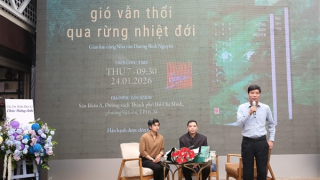 Tiểu thuyết “Gió vẫn thổi qua rừng nhiệt đới” ra mắt bạn đọc tại TP Hồ Chí Minh