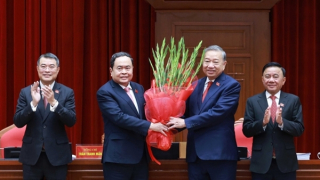 Điện, thư chúc mừng Tổng Bí thư Ban Chấp hành Trung ương Đảng Cộng sản Việt Nam khóa XIV Tô Lâm