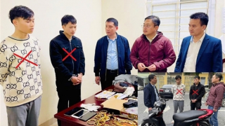 Hai tên cướp tiệm vàng bị bắt sau 40 giờ gây án