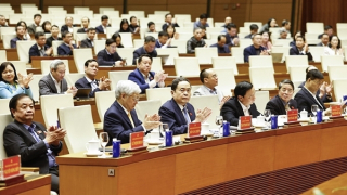 Chủ tịch Quốc hội chủ trì Hội nghị thông báo nhanh kết quả Đại hội XIV của Đảng