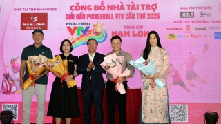 VTV Cần Thơ tổ chức Giải Pickleball lớn nhất ĐBSCL