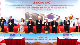 Khởi công 5 hạng mục hạ tầng trị giá gần 1.080 tỷ đồng tại dự án Đại học Đà Nẵng