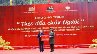 “Theo dấu chân Người” - ôn lại dấu mốc lịch sử thiêng liêng của dân tộc