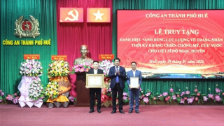 Truy tặng danh hiệu Anh hùng LLVTND thời kỳ kháng chiến chống Mỹ, cứu nước cho liệt sĩ Đỗ Ngọc Huyền