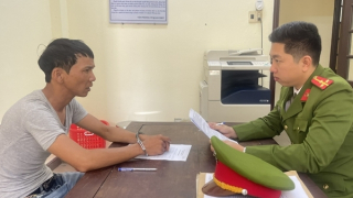 Bắt đối tượng phóng mô tô gây tai nạn sau chầu nhậu