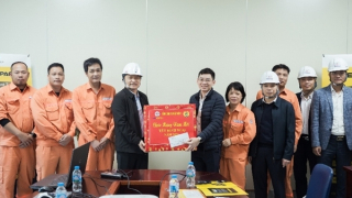Lãnh đạo Tổng công ty Phát điện 1 thăm hỏi, chúc Tết Công ty cổ phần Nhiệt điện Quảng Ninh