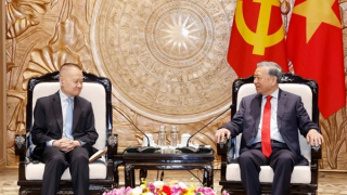 Tổng Bí thư Tô Lâm tiếp Đặc phái viên của Tổng Bí thư, Chủ tịch nước Trung Quốc Tập Cận Bình