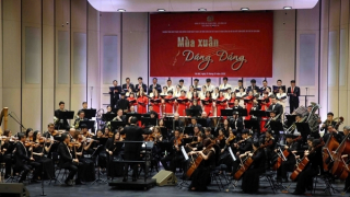 Bản giao hưởng đặc biệt của lực lượng CAND chào mừng Ngày thành lập Đảng