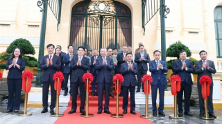 Khánh thành công trình Trụ sở làm việc Cơ quan Chủ tịch nước