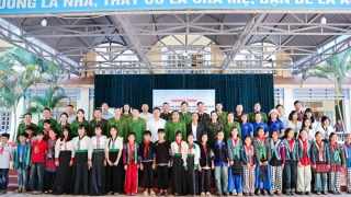 Trường Cao đẳng CSND I mang công trình nước sạch đến với học sinh Lai Châu